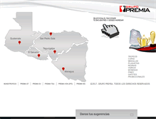 Tablet Screenshot of grupopremia.com