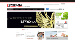 Desktop Screenshot of elsalvador.grupopremia.com